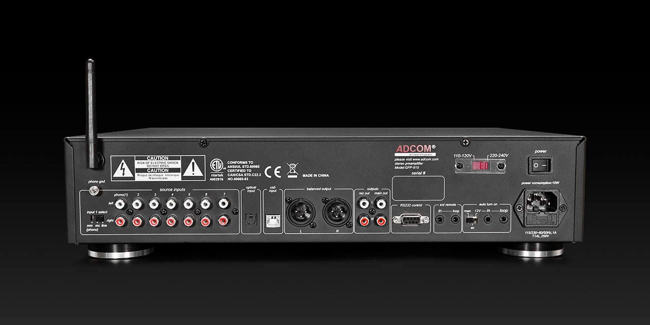 Adcom GFP-915 — Wide Bandwidth stereo preamplifier (3)