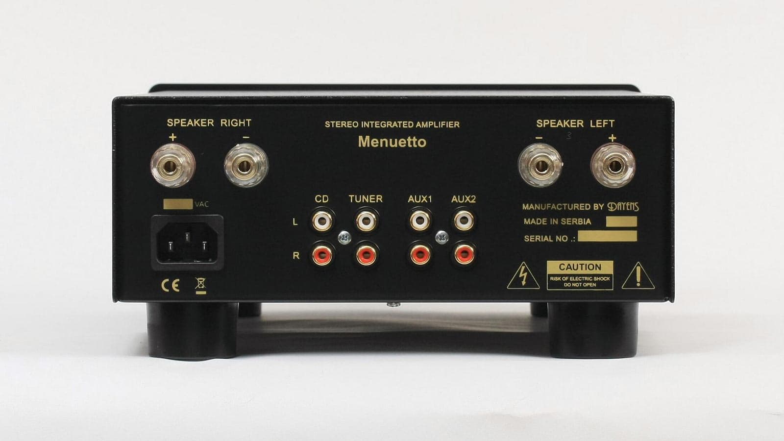 Dayens Menuetto — hand-built integrated amplifier (6)