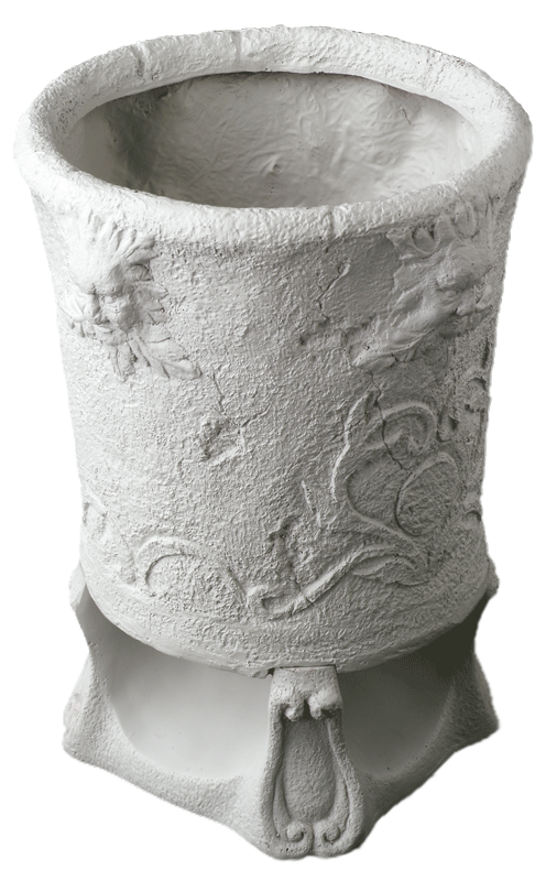 Angstrom PLT-525G — Tuscan-style planter outdoor loudspeaker, grey