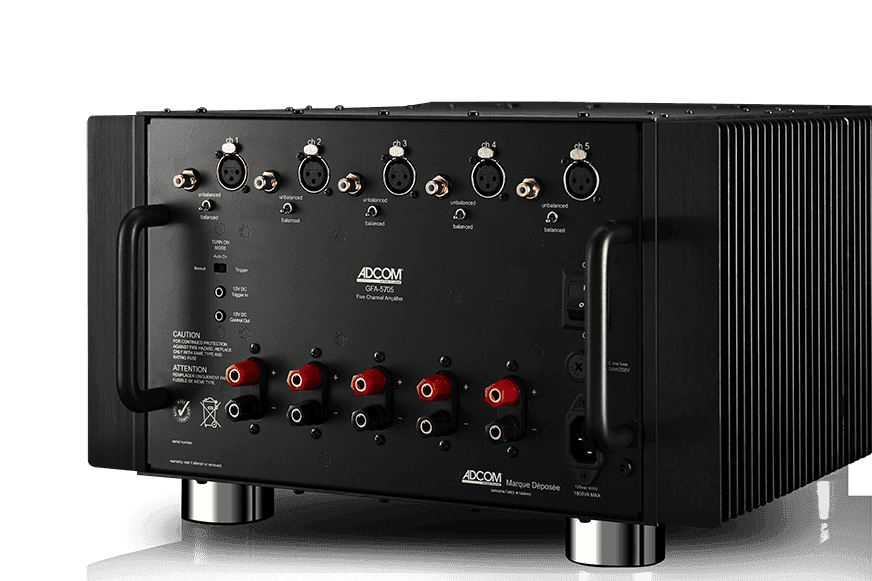Adcom GFA-5705 — 5-channel home theatre power amplifier (1)