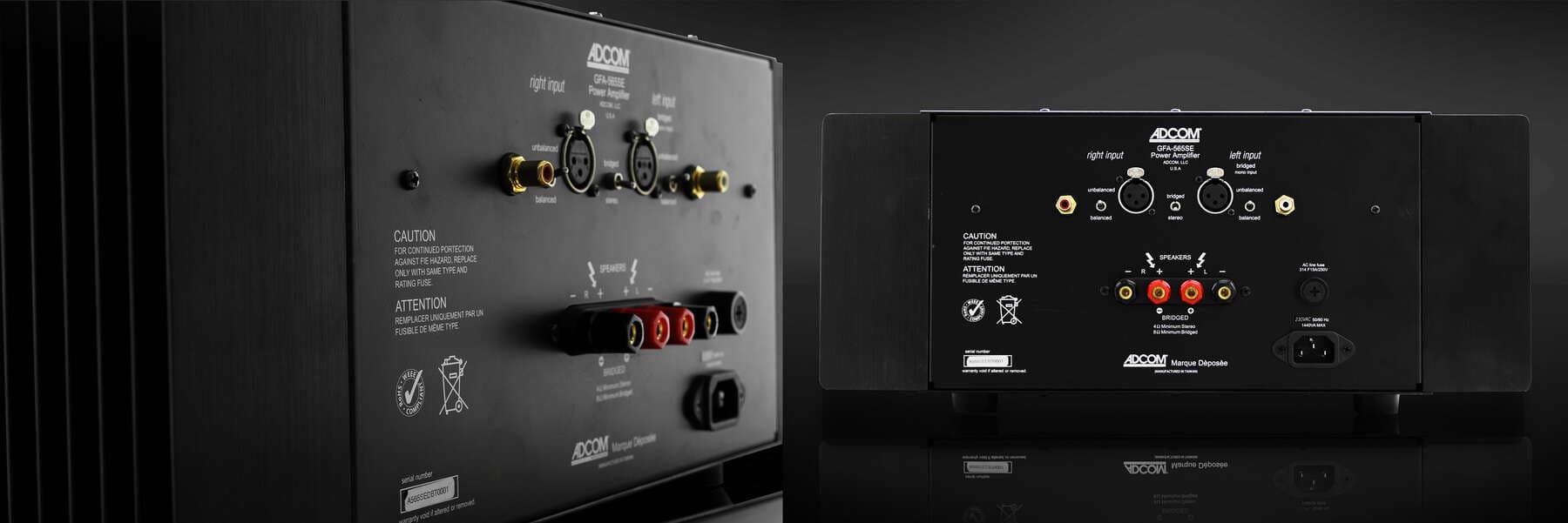 Adcom GFA-565se — 250 W high-power stereo amplifier (2)